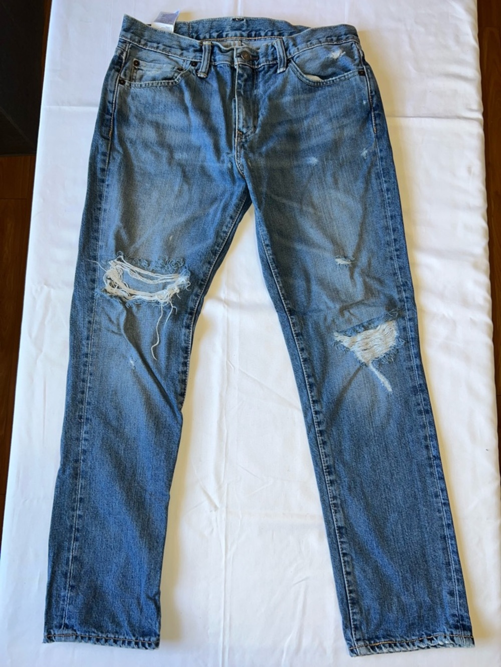 Levis 511 33x30 Distressed Slim Premium Jeans